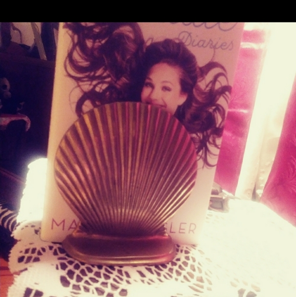 Two brass shell book ends - Picture 8 of 8